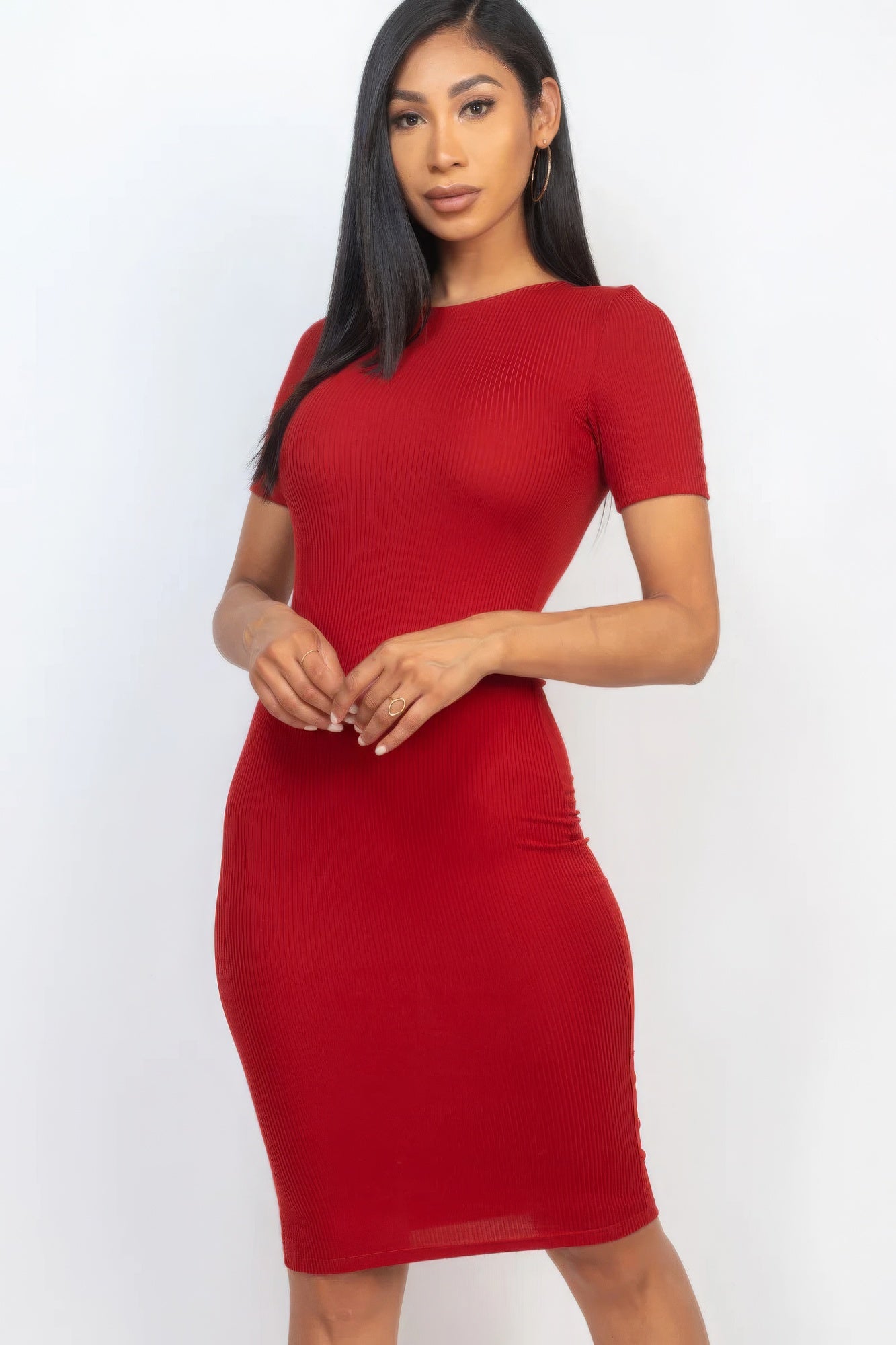 quincy midi dress Ribbed Bodycon Midi Dress – Quincy Quacy Designs