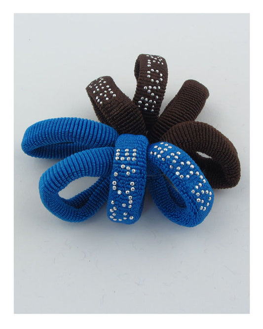 Colored hair elastics