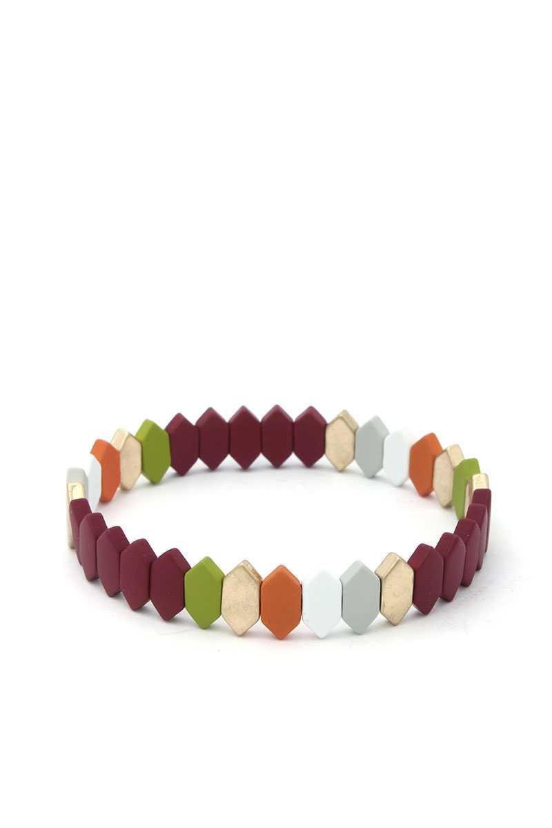 Pointed Oval Stretch Bracelet