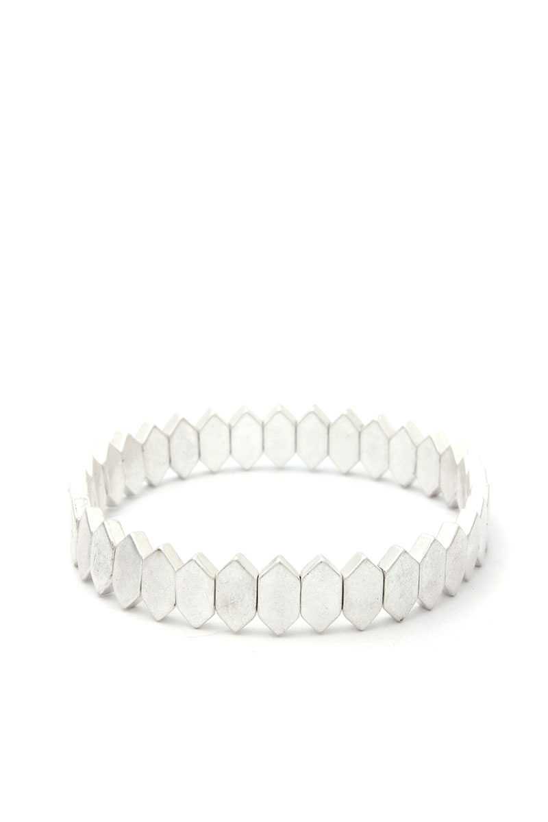 Pointed Oval Stretch Bracelet