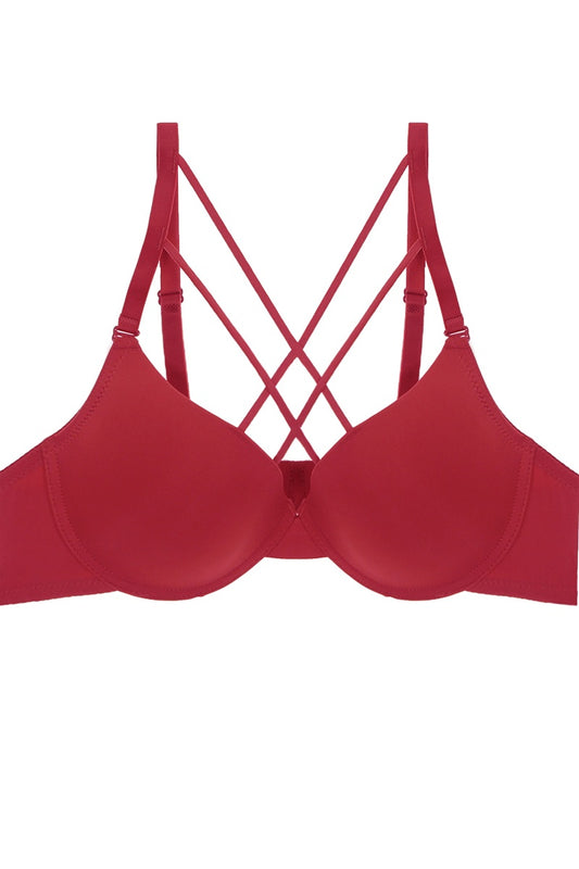 Plunge Cage Front Bra