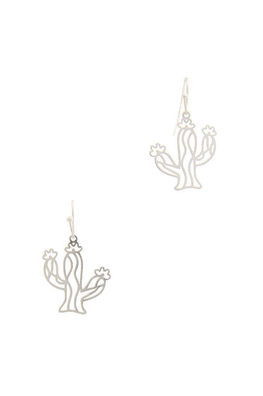 Cactus Drop Earring