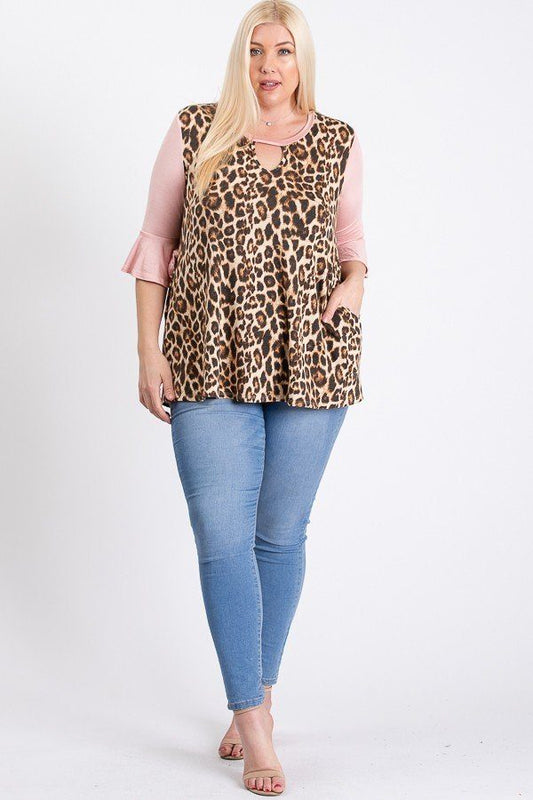 Animal Print Top