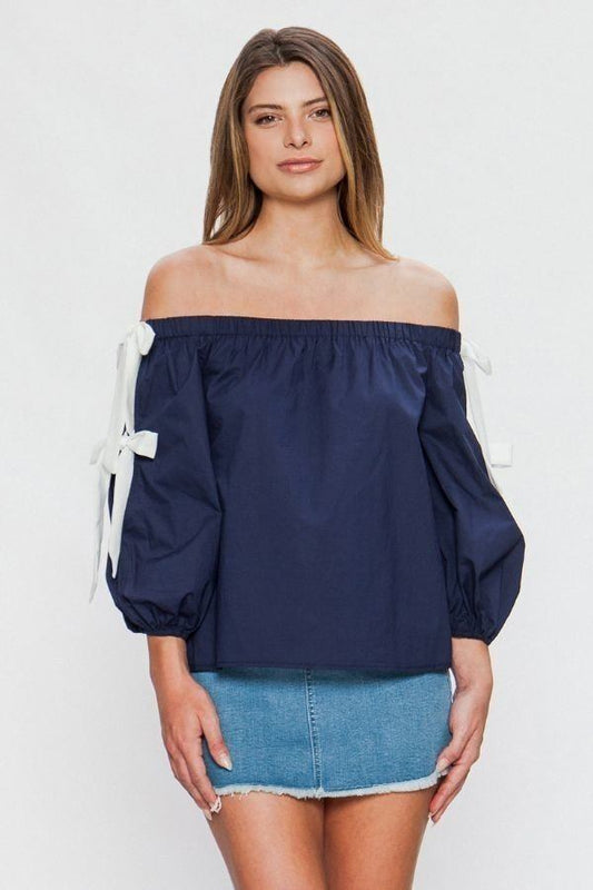 Off-the-shoulder Top