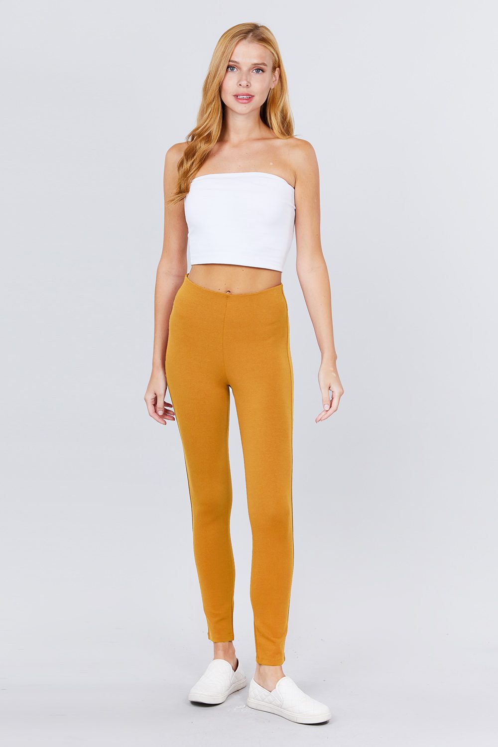 Waist Elastic Band Ponte Pants