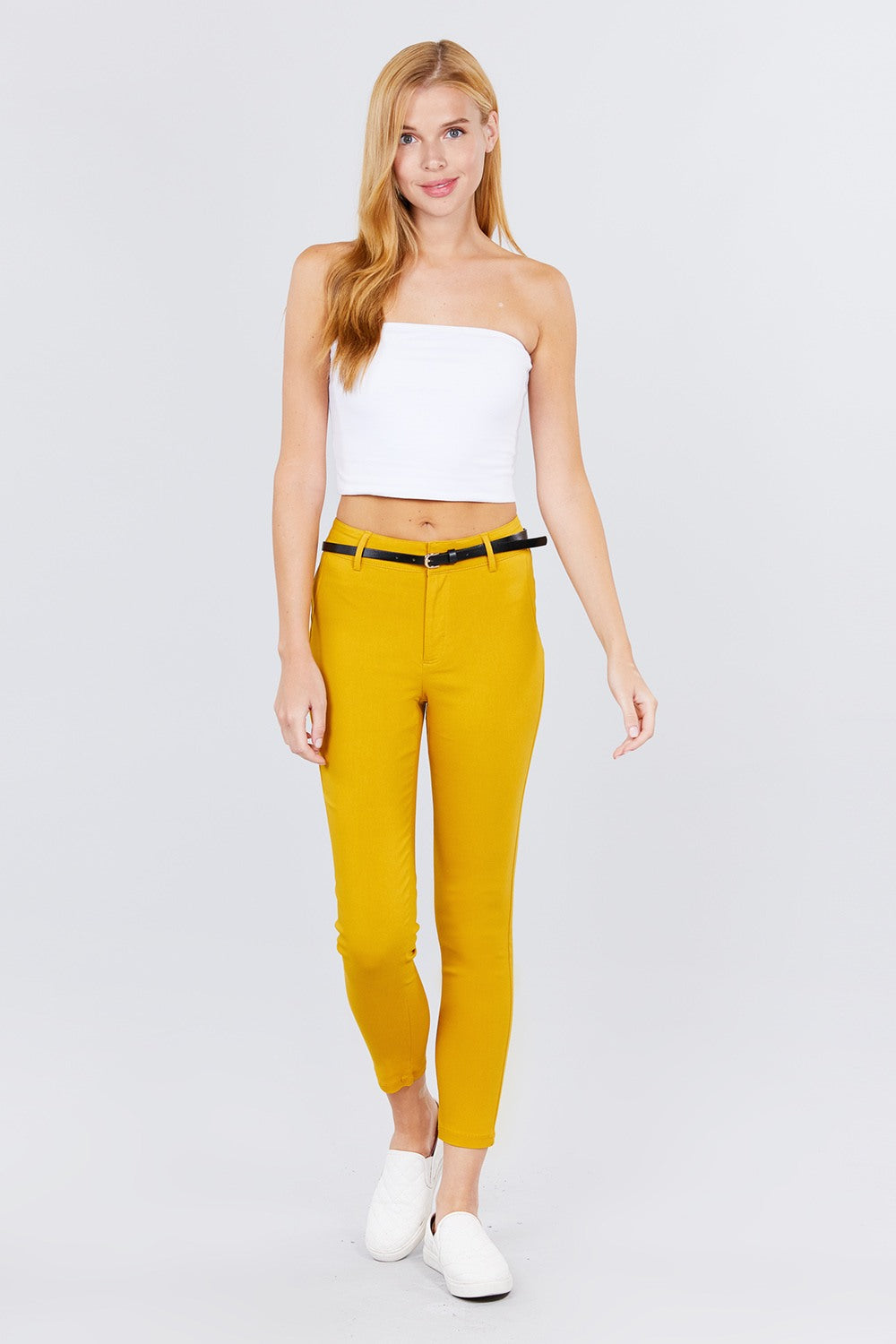 Bengaline Belted Pants