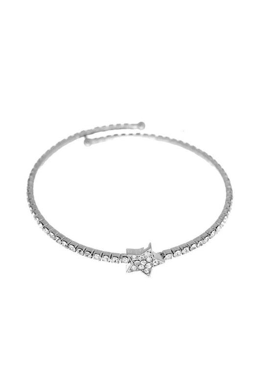 Cute Fashion Rhinestone Star Bracelet