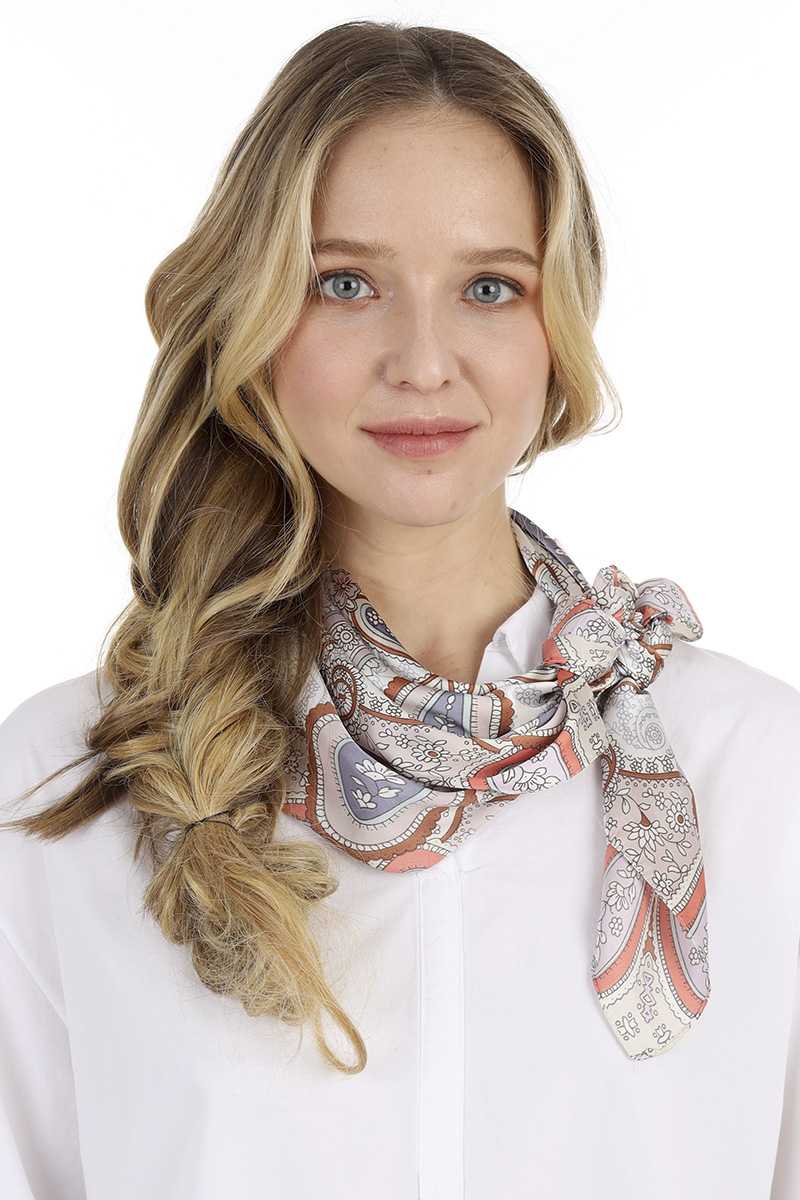 Fashion Pattern Print Neck Scarf