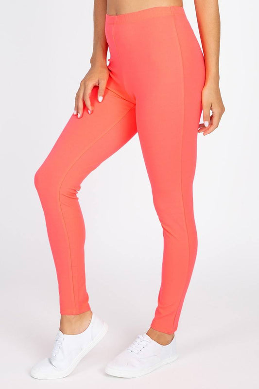 High Waist Neon Leggings