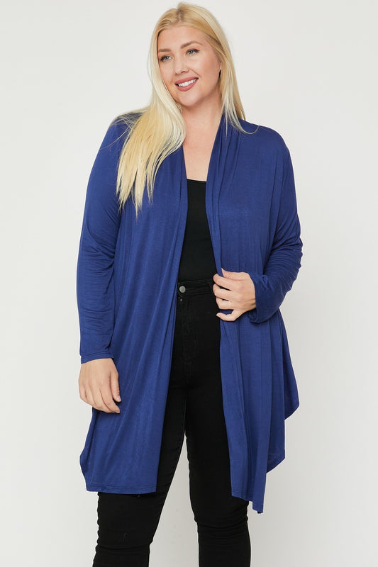 Open Front, Lightweight Cardigan