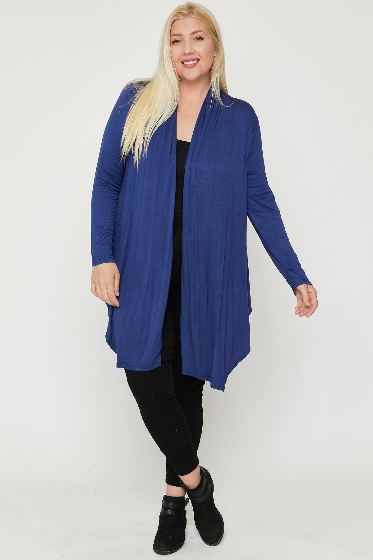 Open Front, Lightweight Cardigan