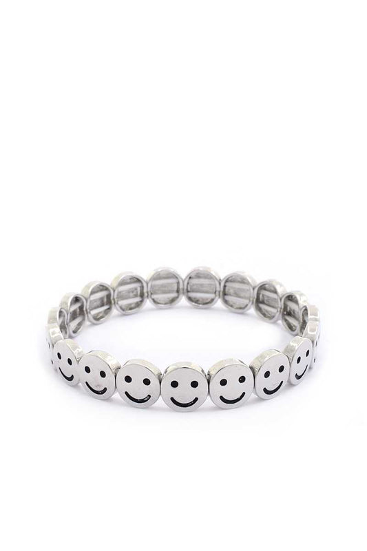 Smiley Face Charm Bracelet