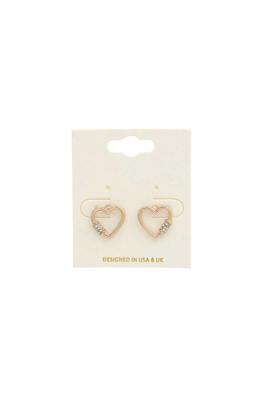 Heart Shape Metal Earring