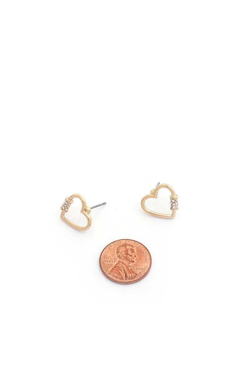 Heart Shape Metal Earring