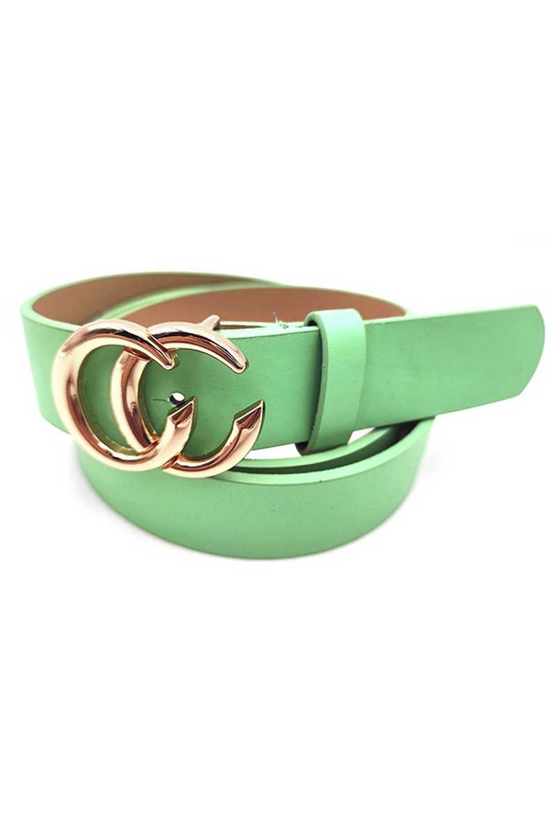 Metal Cc Buckle Belt