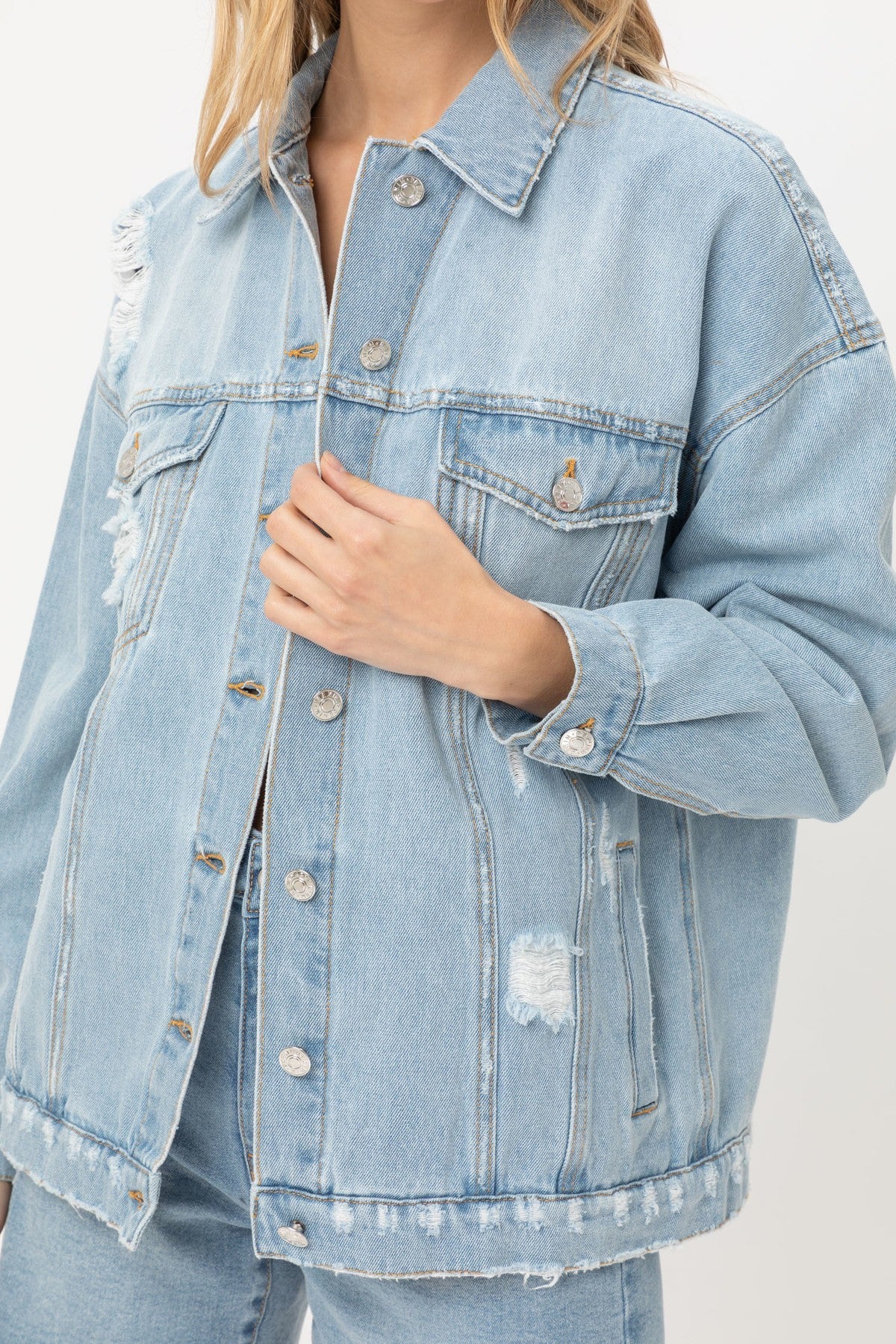 Denim Oversized Jacket