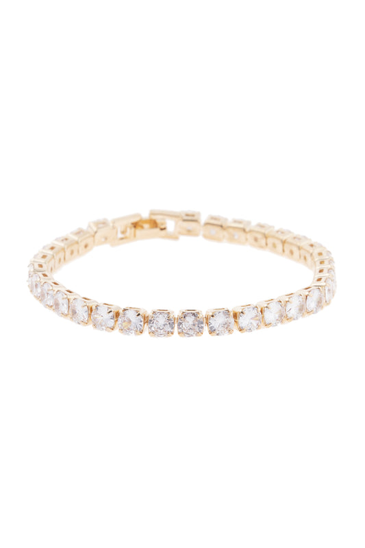 Crystal 5mm Round Bracelet