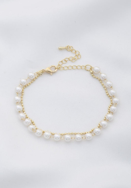 Sodajo pearl bead bracelet