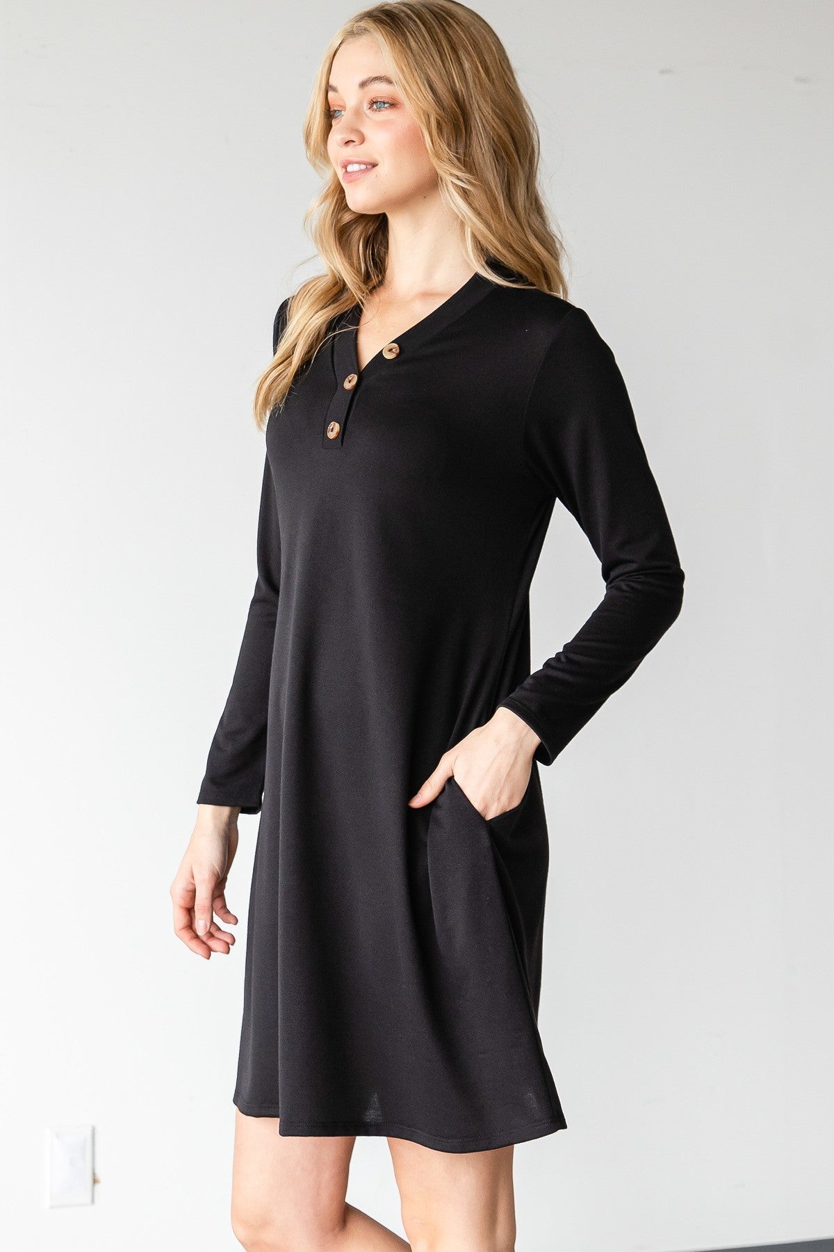 Long Sleeve T-shirt Mini Dress