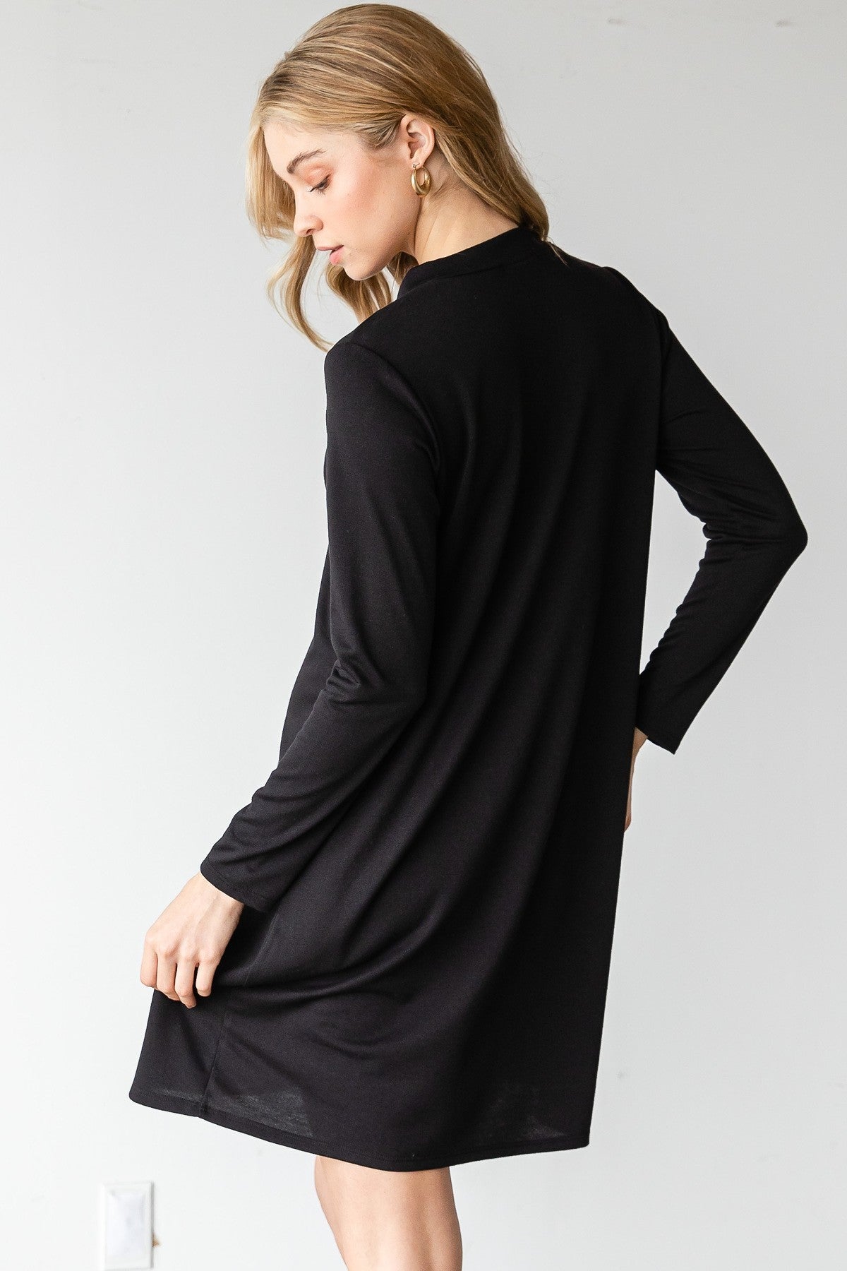 Long Sleeve T-shirt Mini Dress